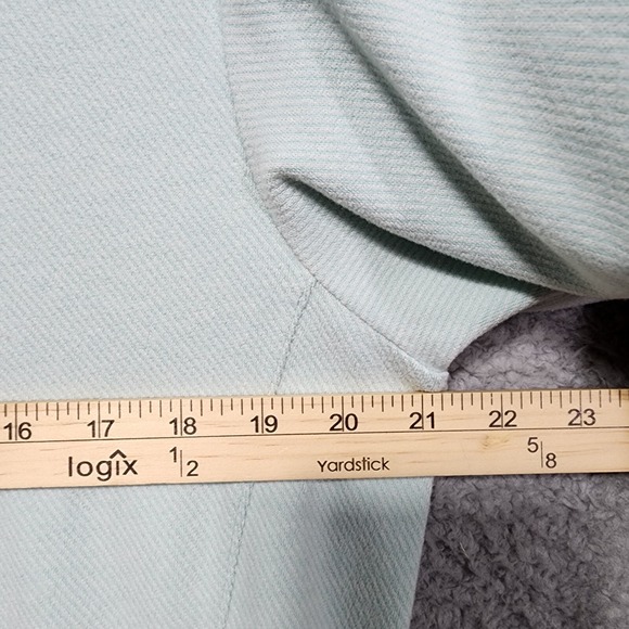 Vineyard Vines Women's Mint Green 1/4‎ Zip Pullover Fleece Jacket Size Medium - Picture 4 of 6